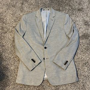 Banana Republic light charcoal lined blazer. 42reg